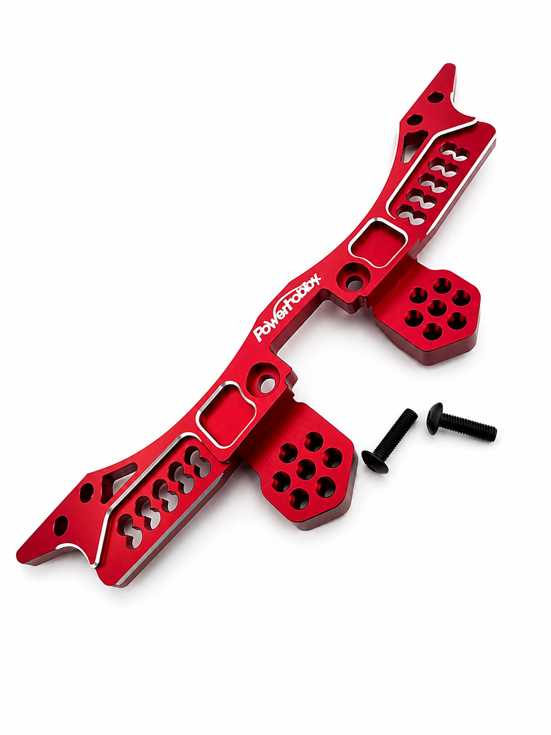 Powerhobby Yokomo RD2.0 Aluminum Rear Shock Tower Red.