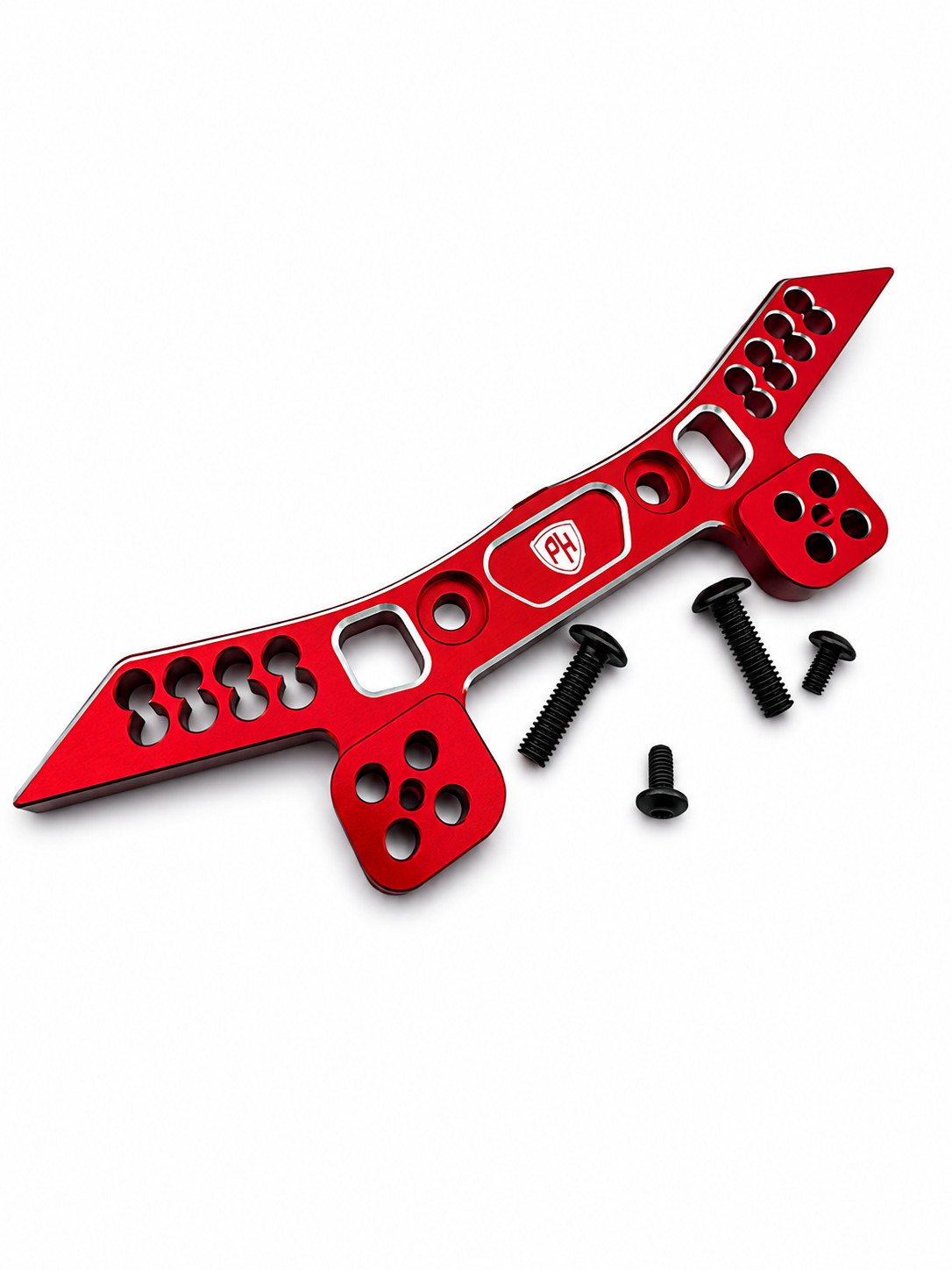 Powerhobby Yokomo RD2.0 Aluminum Front Shock Tower Red