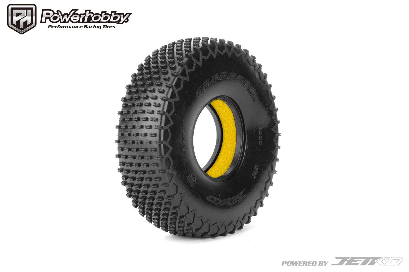 Pneumatici Powerhobby Defender 1.9 Con Schiume A Doppio Stadio (4 Pezzi) Per Rock Crawler 1/10 - Foto 1