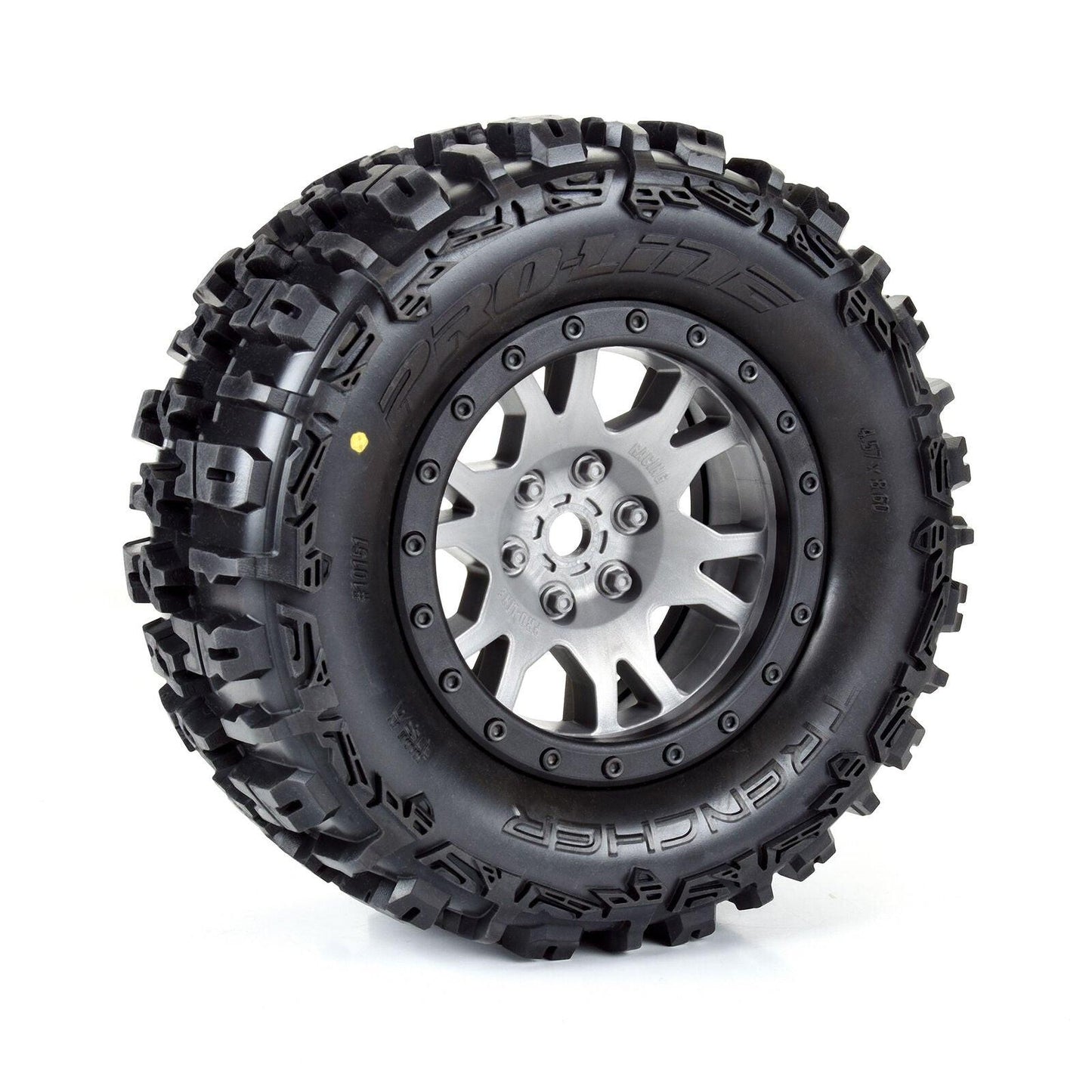 Pro-Line Trencher Pro-Loc Mounted Tires / Wheels Gray (4) Traxxas X-Maxx