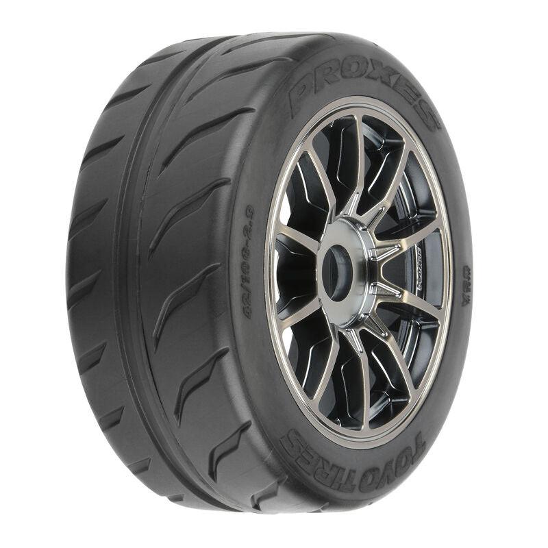 Pro-line 1/7 Toyo Proxes R888R S3 F/R 42/100 2.9" BELTED MTD 17mm Spectre (2)