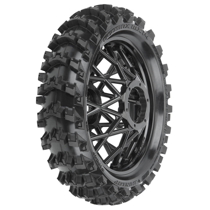 Pro-Line 1/4 Dunlop Geomax MX14 V2 Bead CR4 Rear Mounted Tires Losi Promoto MX