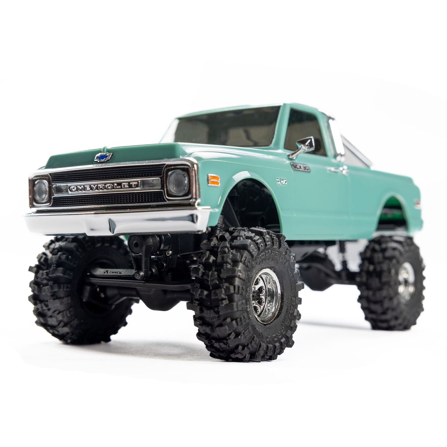 Pro-Line 1/30 Baja Pro X Mounted Chrome Beast Tires (4)Axial SCX30