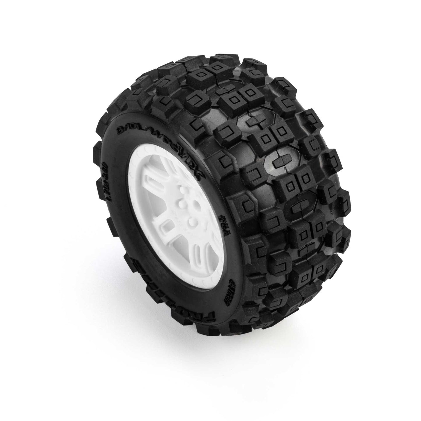 Pro-Line 1/16 Badlands MX Tires White ARRMA Mini Kraton (2)
