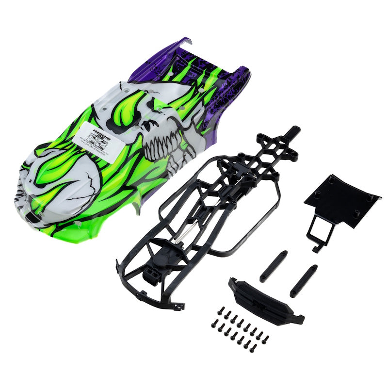 Por-Line 369320 1/16 Brute Body Ghostfire w/Clipless System: ARRMA MINI KRATON