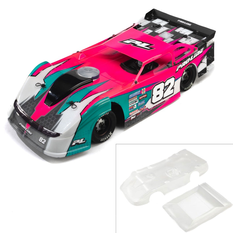 Pro-Line 1/12 Dirt Tombstone Hi-Performance Clear Body: Losi ALM RC Race Car.