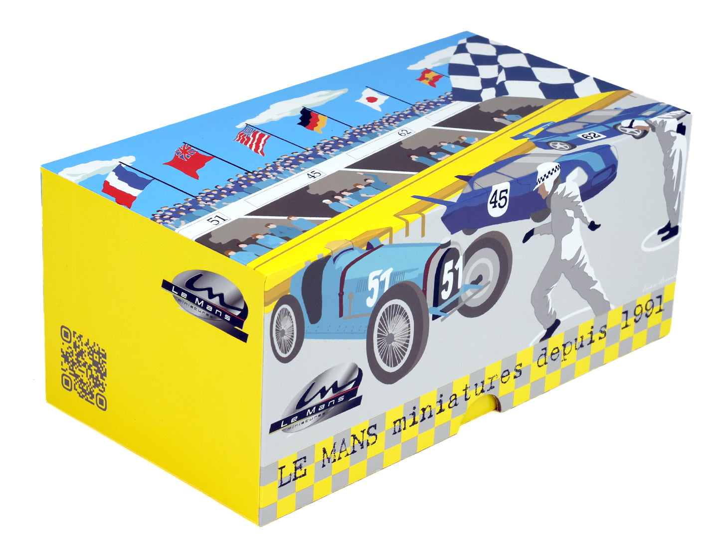 Le Mans Miniatures Porsche 928 #97 Le Mans 1983 1/32 Slot Car 132105/97M