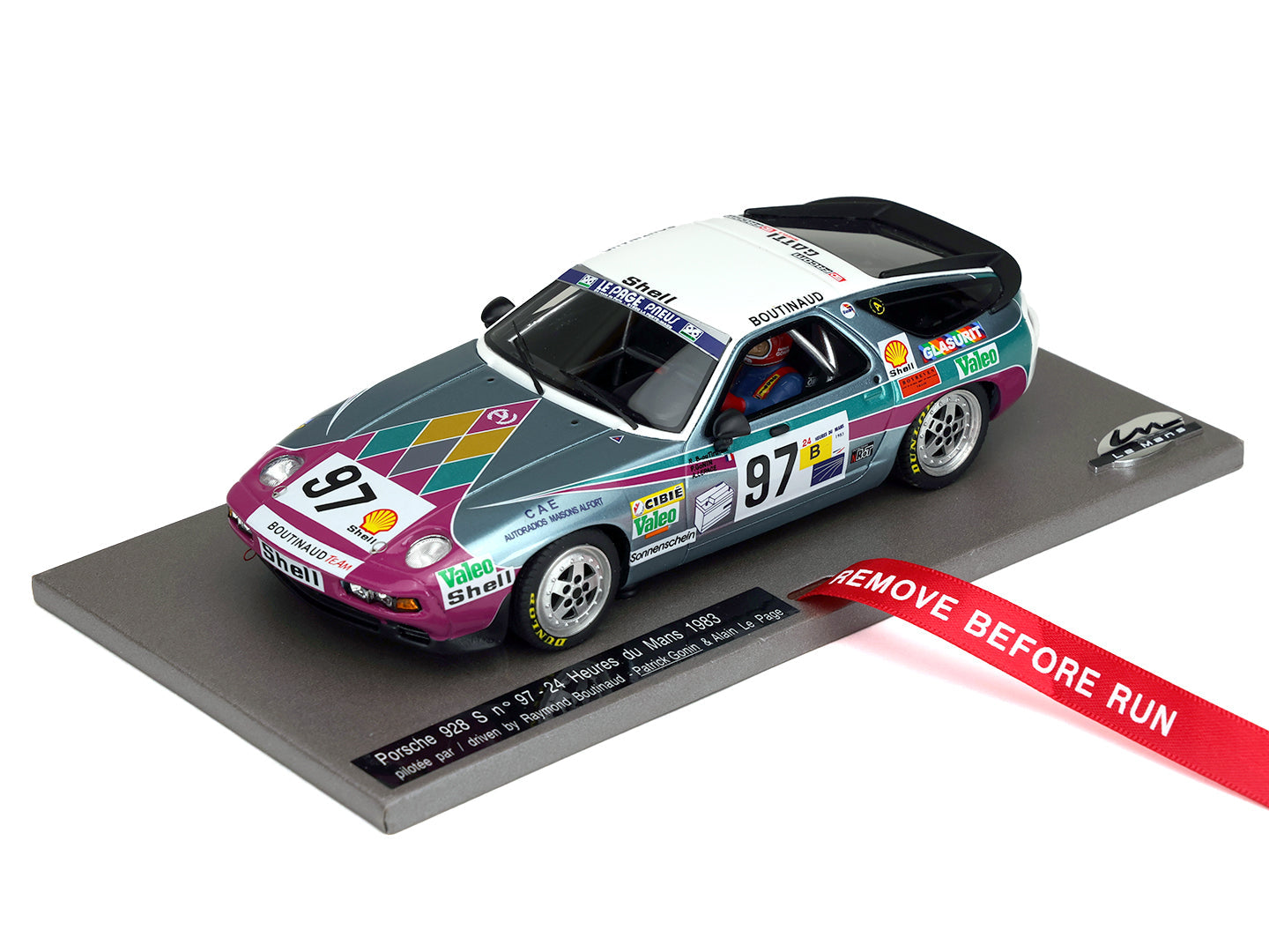 Le Mans Miniatures Porsche 928 #97 Le Mans 1983 1/32 Slot Car 132105/97M