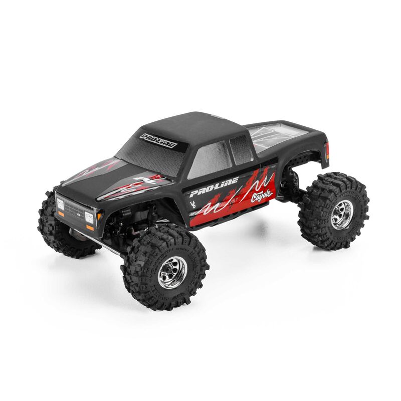 Pro-Line 3694-23 Coyote HP Pre-Painted Matte Black Body SCX30