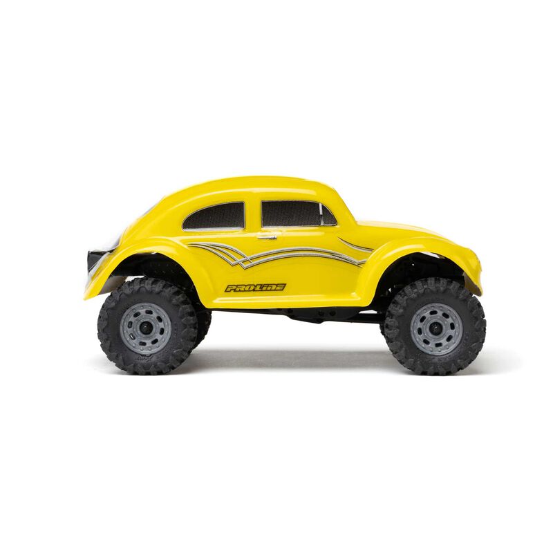 Pro-Line 3733-20 Pre-Cut VW Bug Yellow Body Axial SCX30