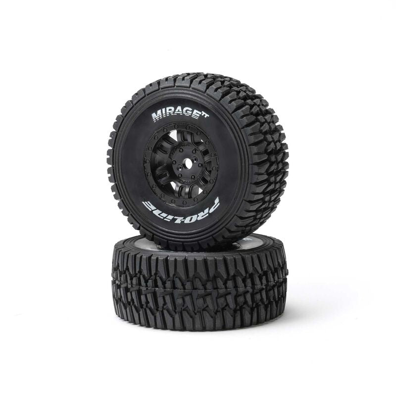 Pro-Line 10253-11 Mirage TT Tires Mounted Split Six 12mm (4) ARRMA Mojave GROM