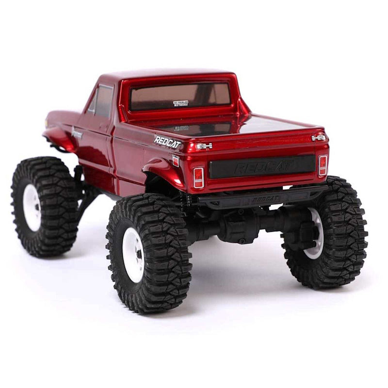Redcat Racing RER31320 1/18 Ascent-18 4x4 Brushed Electric Rock Crawler RTR, Red