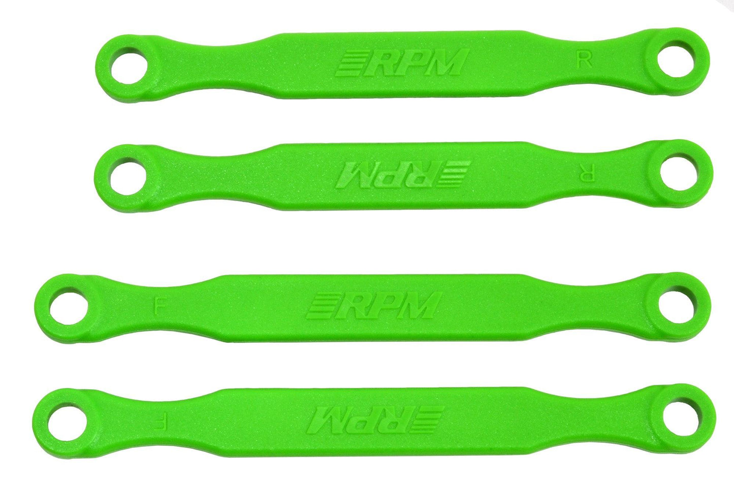 RPM 72124 Camber Link Set Green FOR Traxxas BL2 Slash / Rustler / Stampede / Bigfoot 4x4