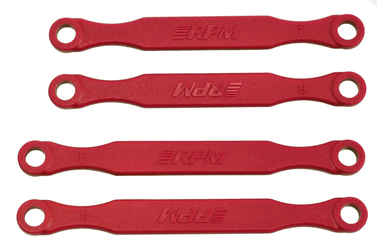 RPM 72129 Camber Link Set Red FOR Traxxas BL2 Slash / Rustler / Stampede / Bigfoot 4x4