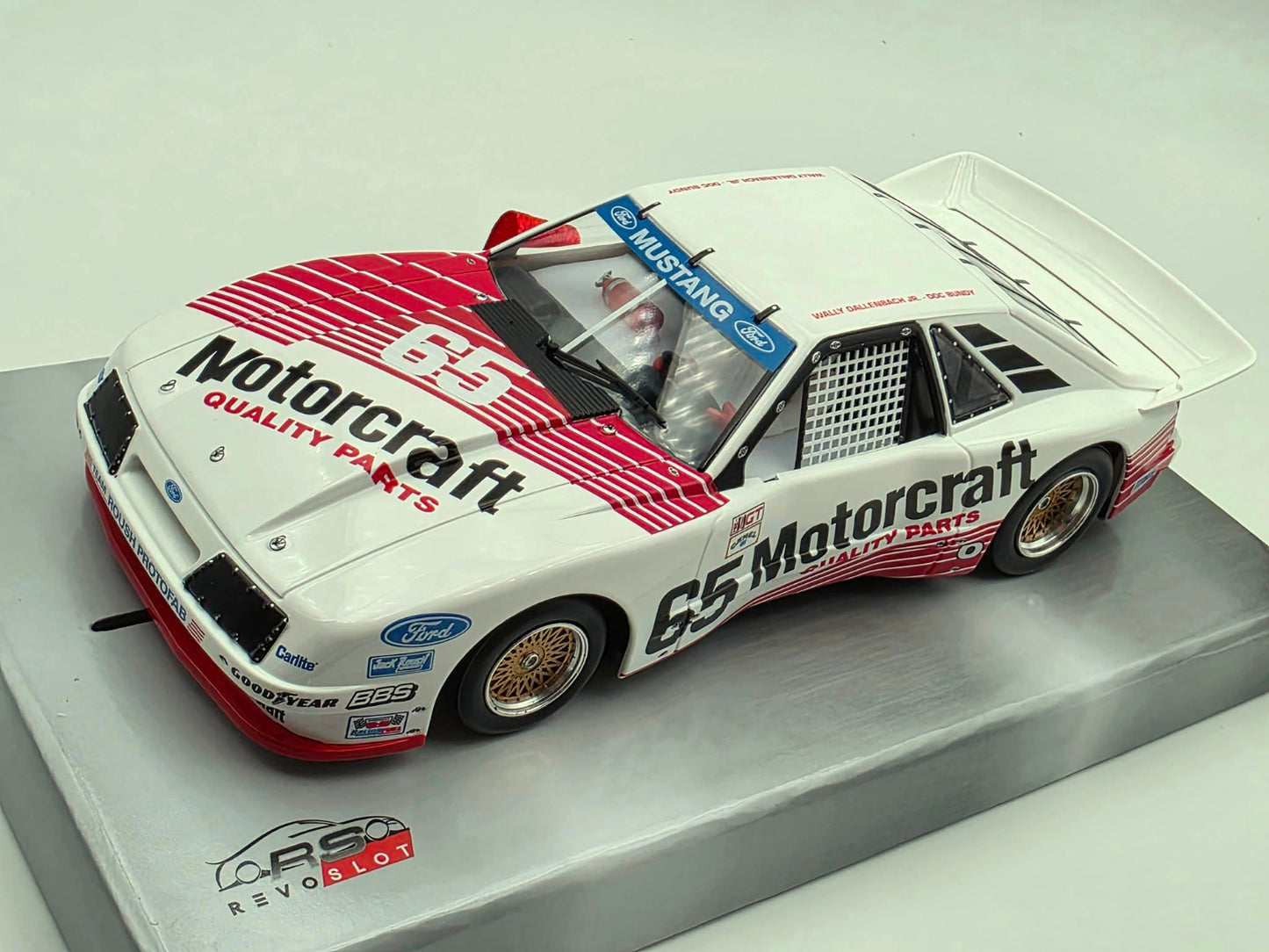 RevoSlot Ford Mustang GTO No.65 Motorcraft
