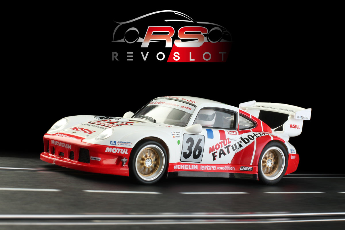 Revoslot Porsche 911 GT2 FAT Le Mans 24h 1995 1/32 Slot Car RS0321