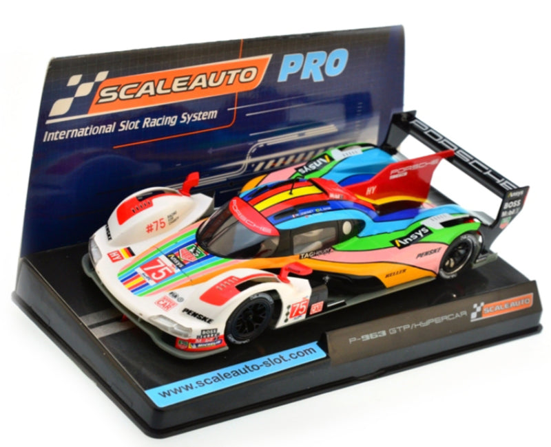 Scaleauto Porsche 963 GTP Penske #75 Le Mans 2023 1/32 Slot Car SC