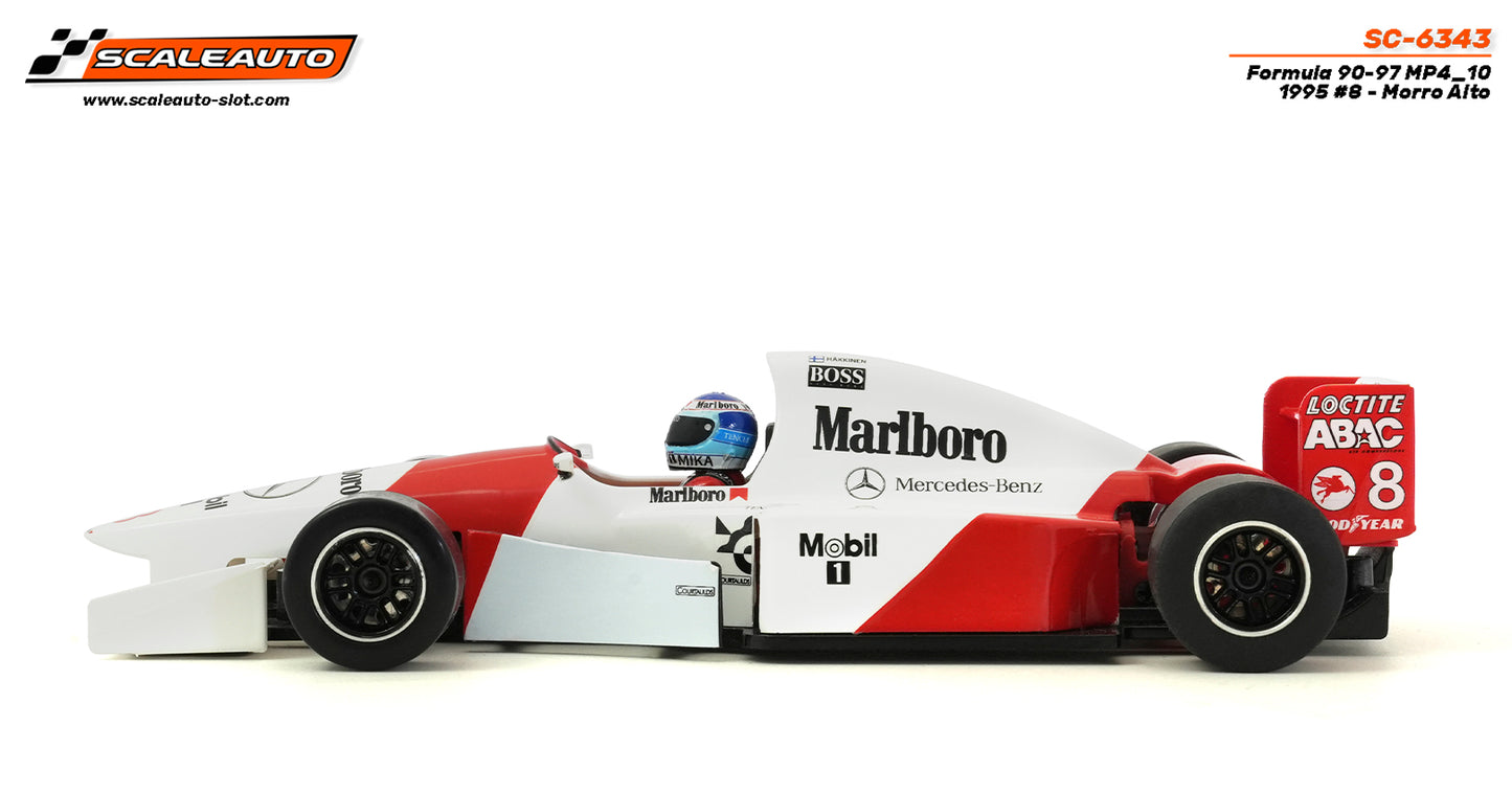 Scaleauto Formula 90-97 McLaren MP4/10 1995 Mika Hakkinen 1/32 Slot Car SC-6343