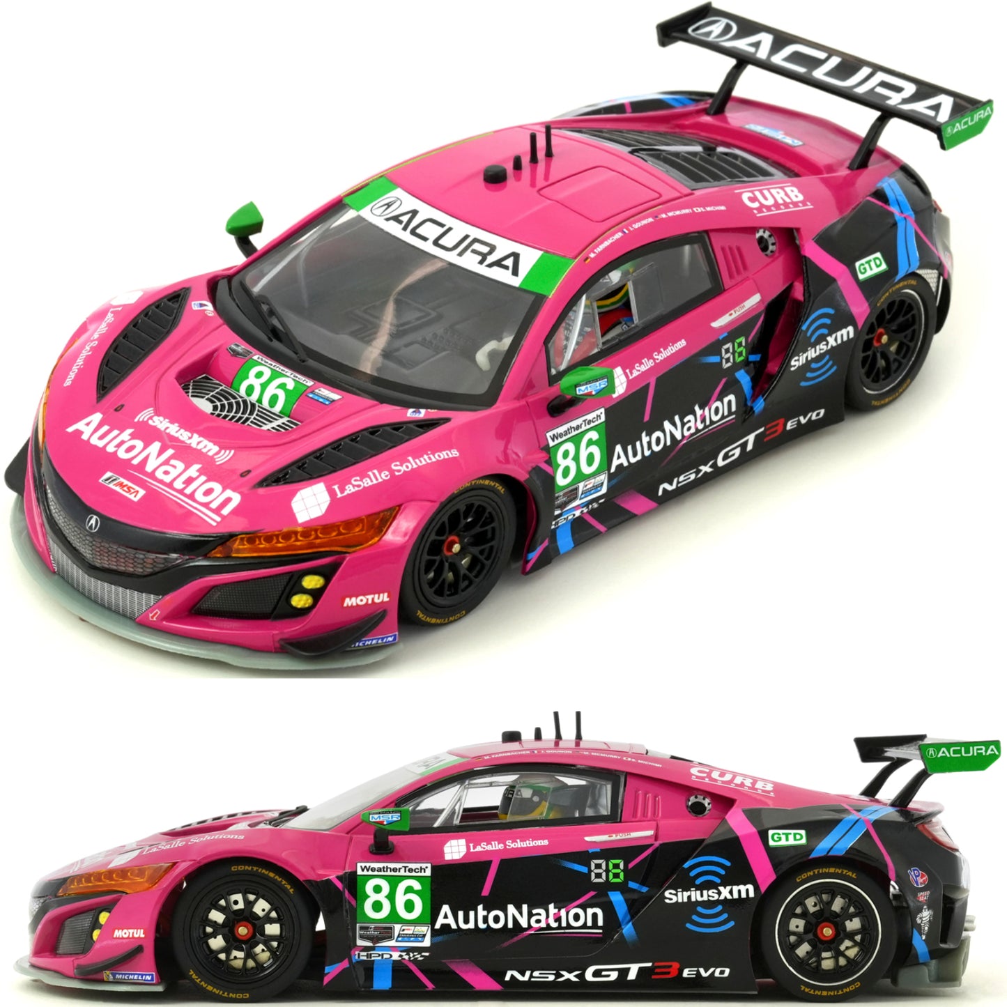 Scaleauto Honda NSX GT3 24h Daytona 2020 1/32 Slot Car SC-6348R