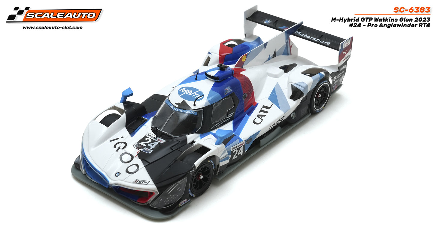 Scaleauto BMW M Hybrid GTP #24 Hypercar Watkins Glen 2023 1/32 Slot Car.