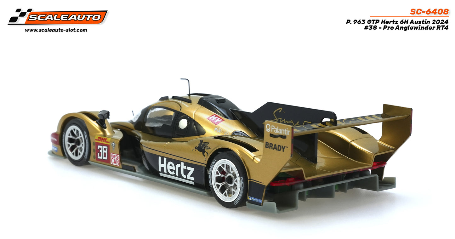 Scaleauto Porsche 963 GTP Hypercar Hertz 6h Austin 2024 1/32 Slot Car SC-6408