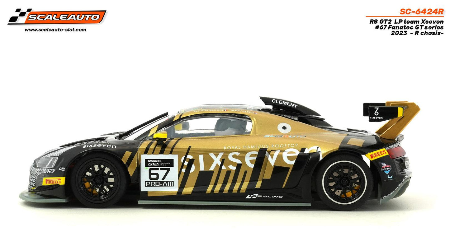 Scaleauto Audi R8 GT2 Fanatec GT 2023 1/32 Slot Car SC-6424R