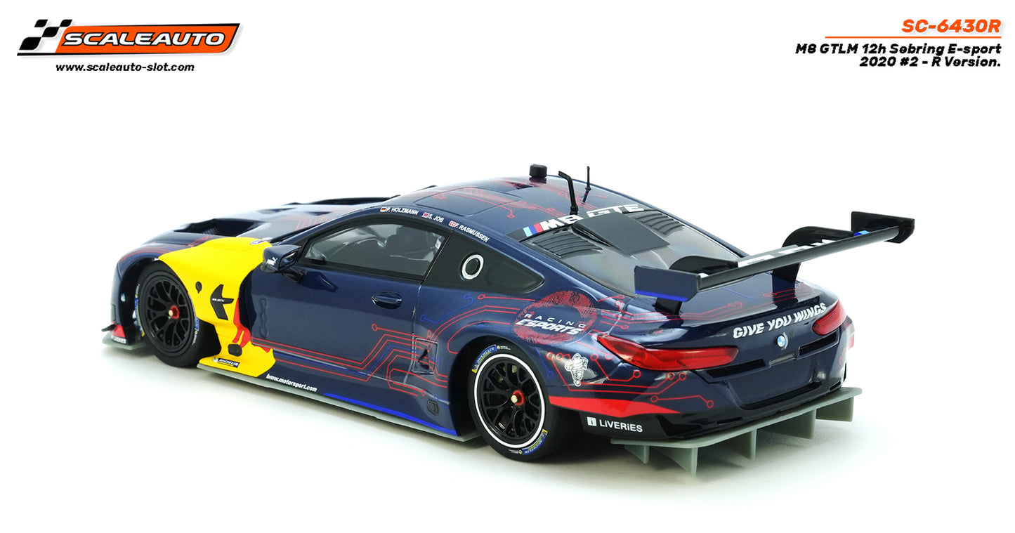 Scaleauto BMW M8 GTLM RedBull Sebring 2020 1/32 Slot Car SC-6430R