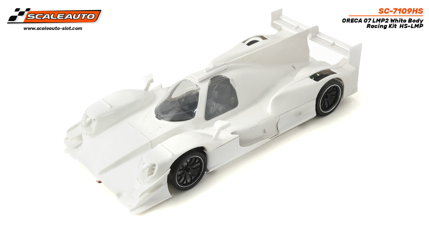 Scaleauto Oreca 07 LMP White Racing Kit 1/24 Slot Car SC-7109HS