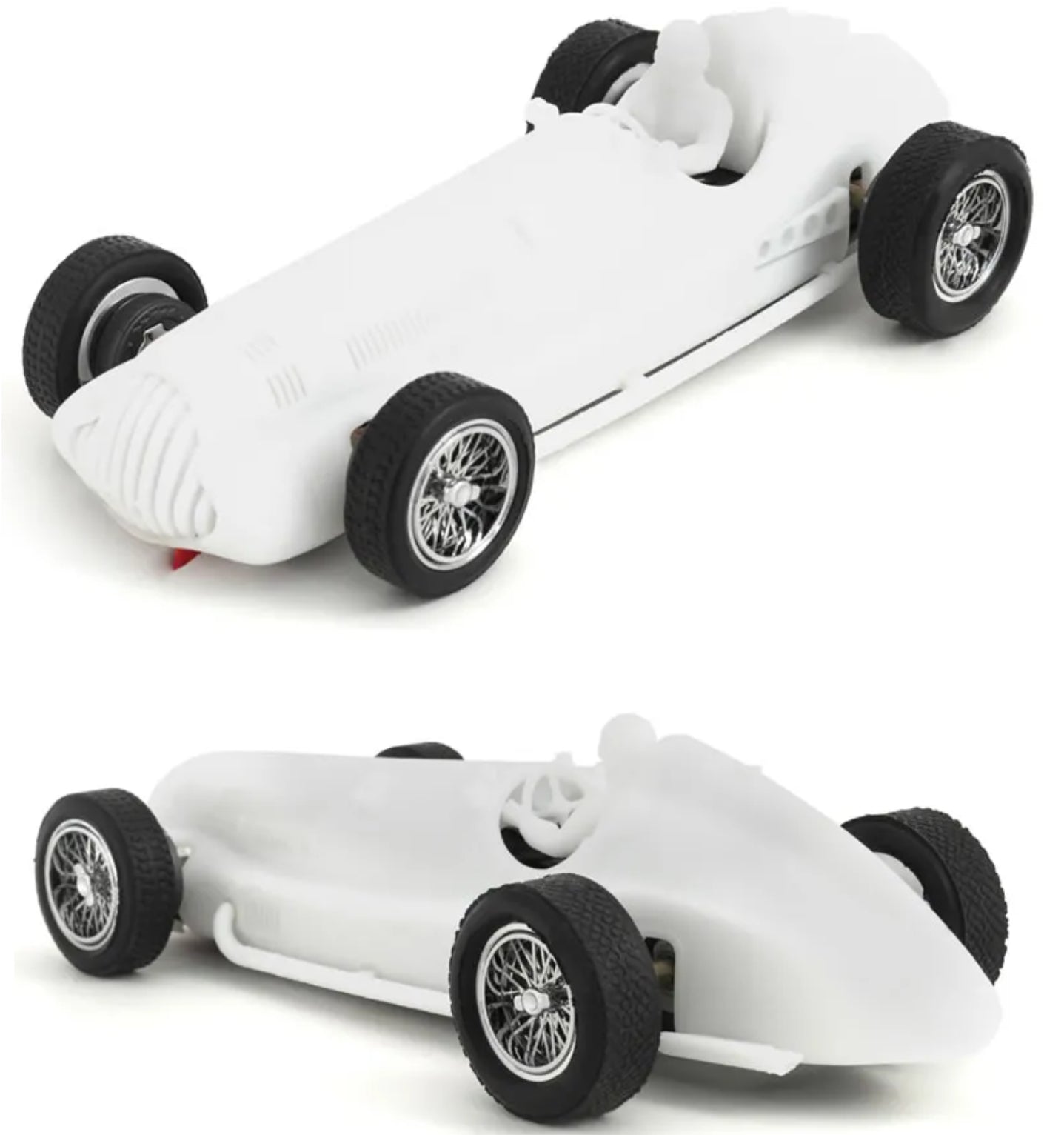 Scaleauto Classic GP 1/24 Mercedes-Benz W154 White Kit Slot Car SC-7144