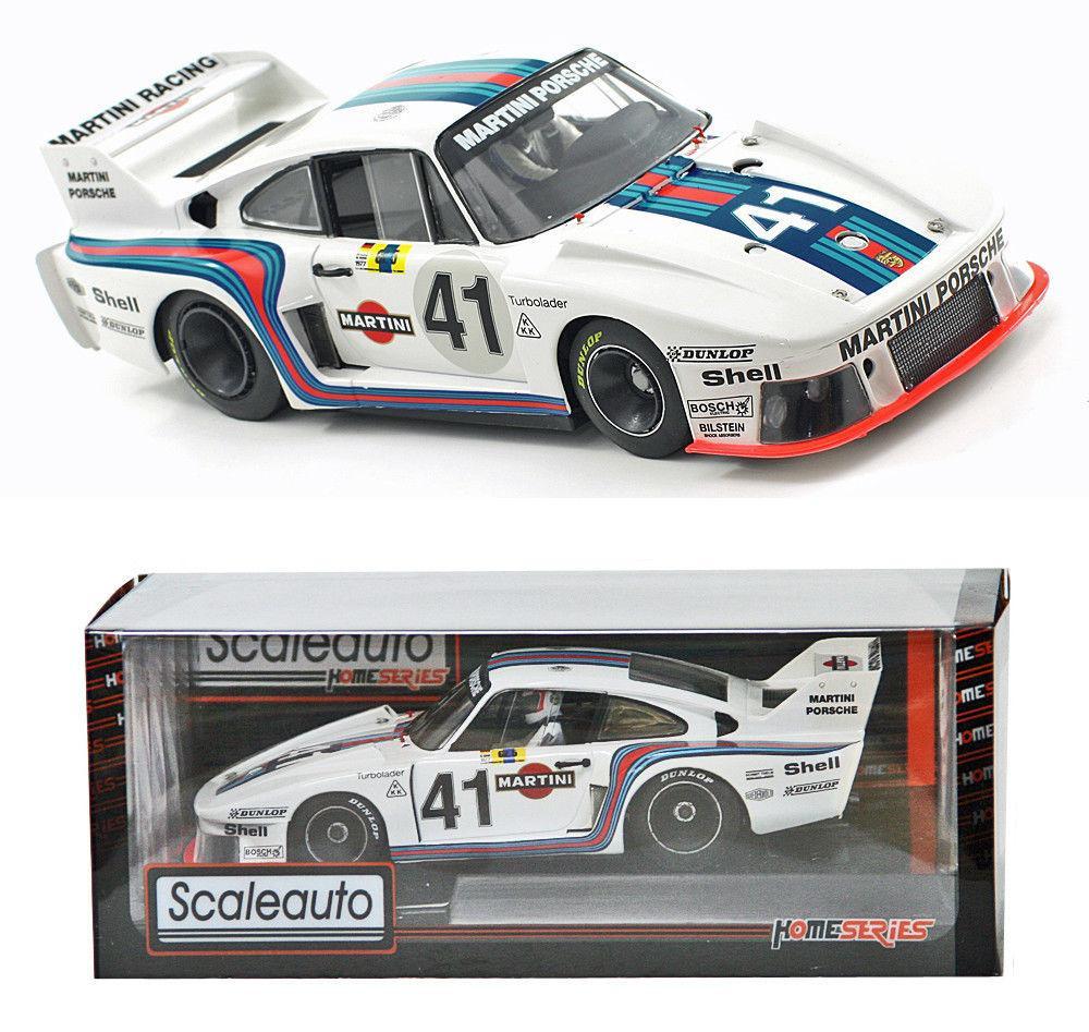 ポルシェ 935 ターボ 1977 マルティーニ オートスケールコレクション Scaleauto Porsche 935/77 Martini Le Mans 1977 1/32 Slot Car SC