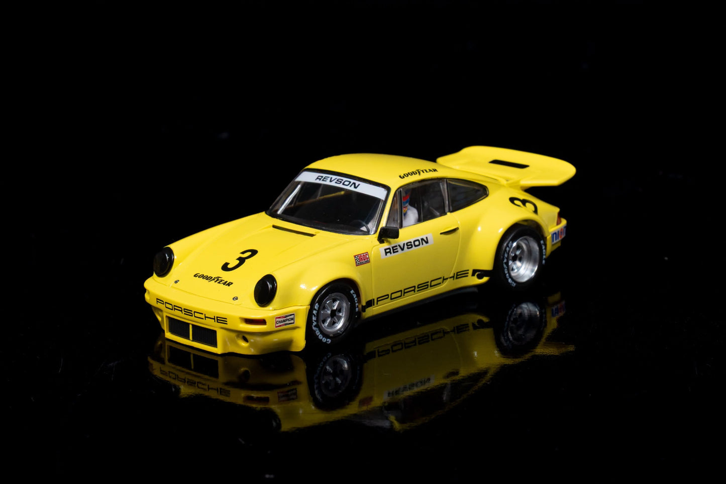 Scaleauto Porsche 911 RS Revson '73 IROC Riverside 1/32 Slot Car SC-6392R