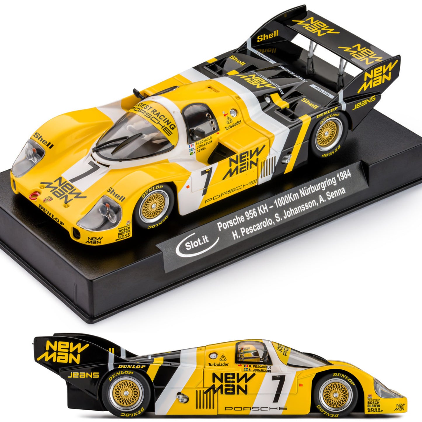 Slot.it SICA09M Porsche 956 KH 1000km Nurburgring 1984 1/32 Slot Car CA09M