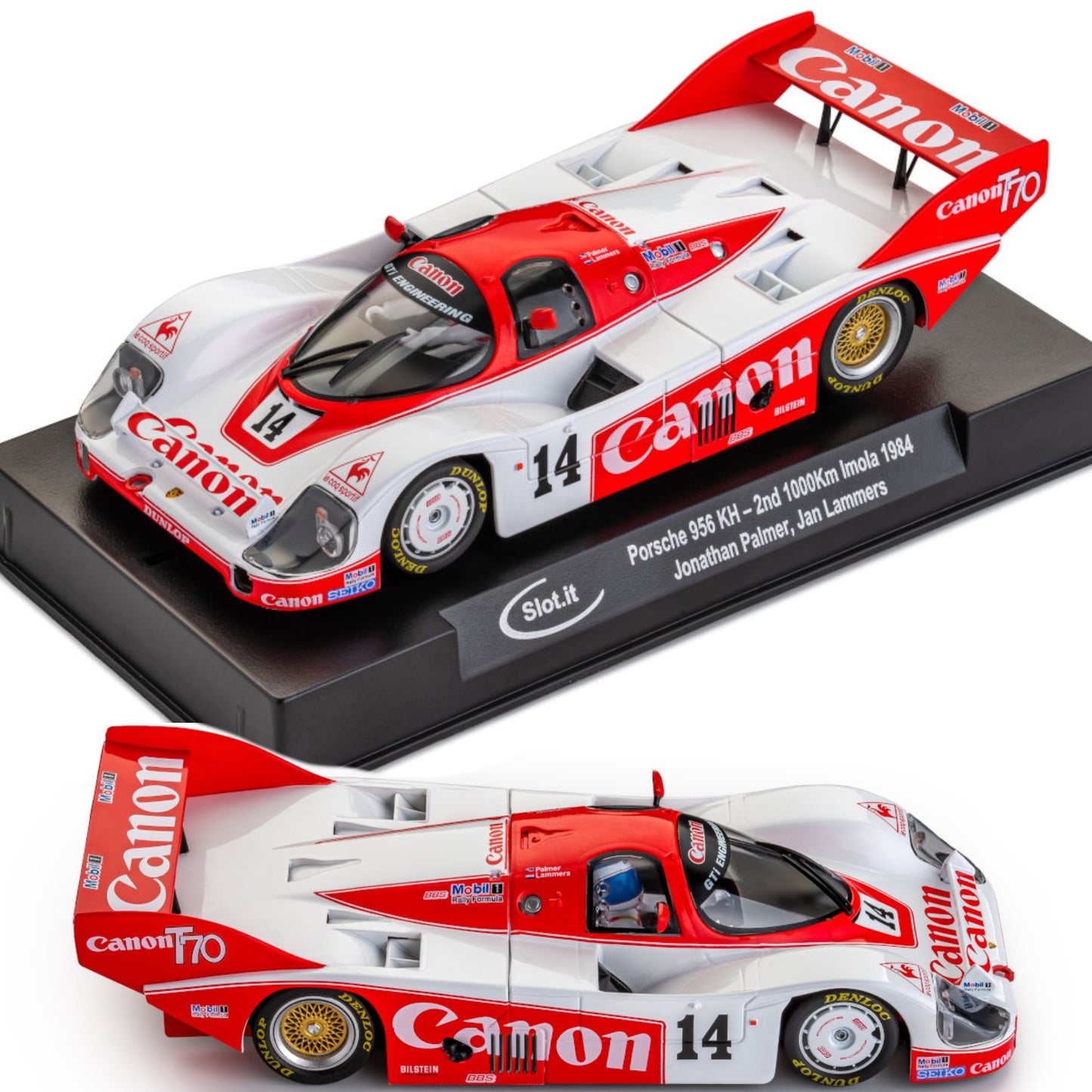 Slot.it SICA09N Porsche 956 KH 1000km Imola 1984 1/32 Slot Car CA09N