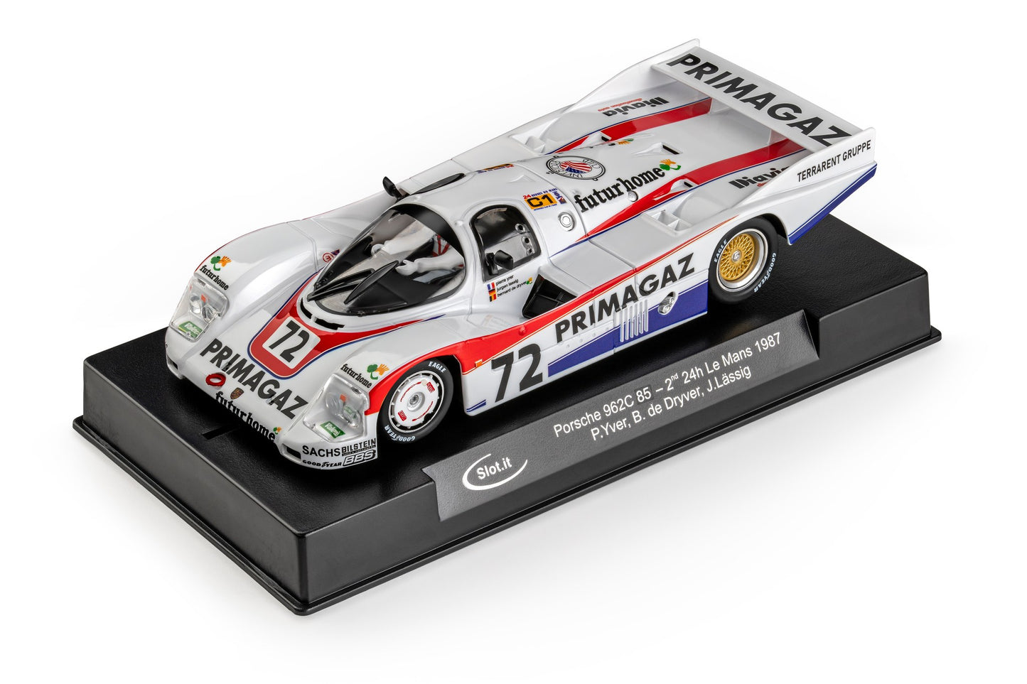 Slot.it Porsche 962C 85 2nd 24h Le Mans 1987 1/32 Slot Car SICA34E CA34E