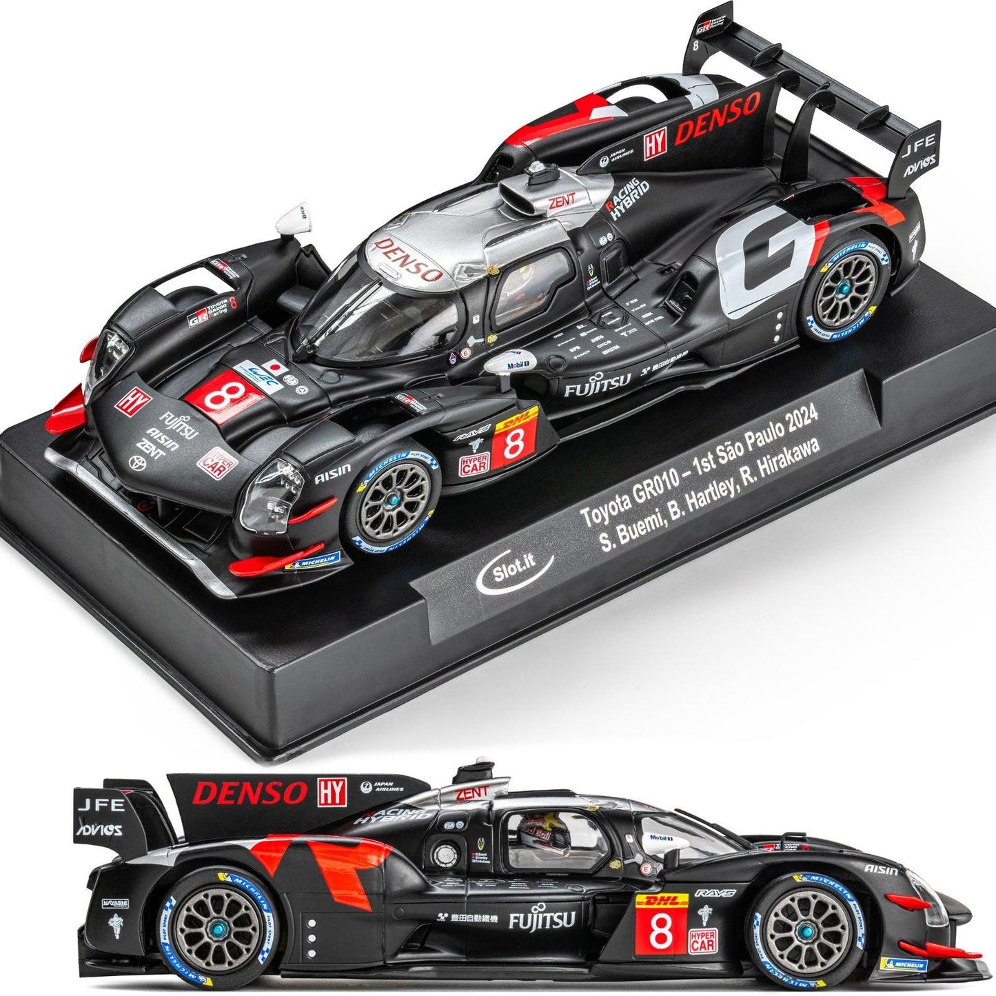 Slot.it Toyota GR010 Hybrid Winner San Paulo 2024 1/32 Slot Car SICA63a CA63a