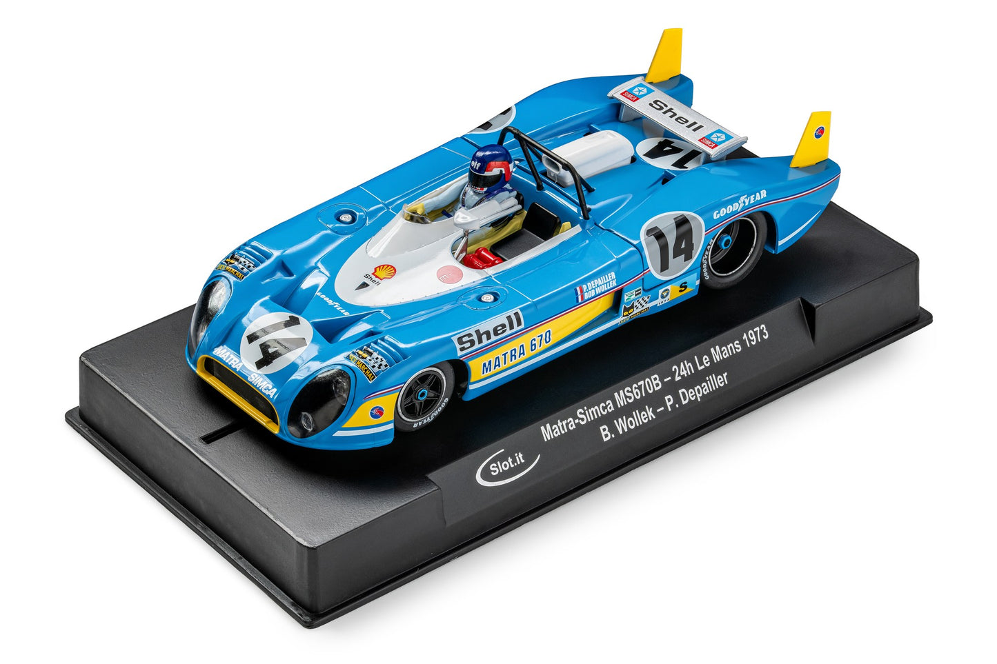 Slot.it Matra Simca MS670B Winner 6h Watkins Glen 1973 1/32 Slot Car SICA57a CA57a