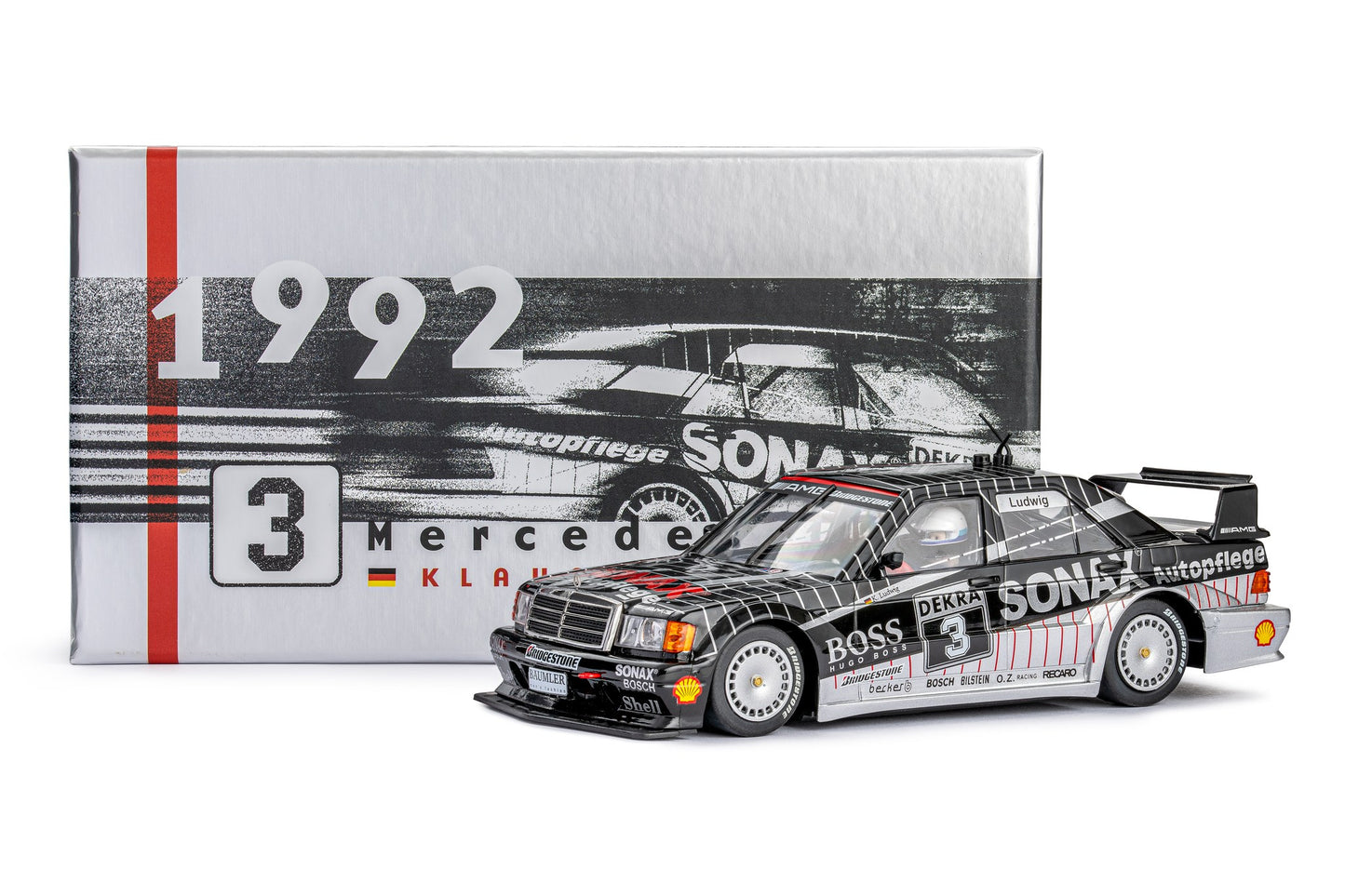 Slot.it Mercedes 190E DTM Winner 1992 Klaus Ludwig 1/32 Slot Car SICW25 CW25