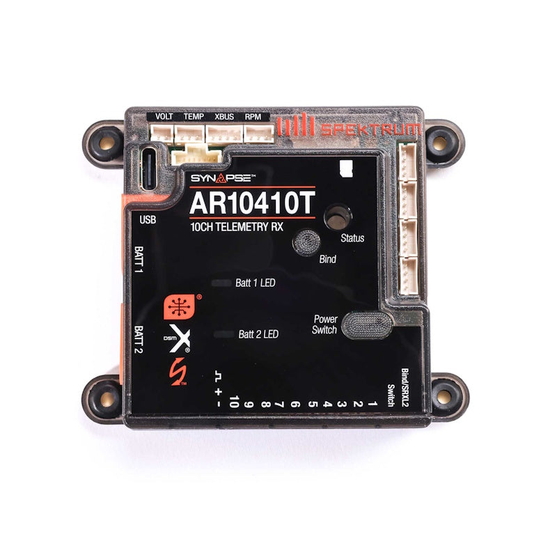 Spektrum SPMAR10410T AR10410T 10-Channel PowerSafe Telemetry Receiver