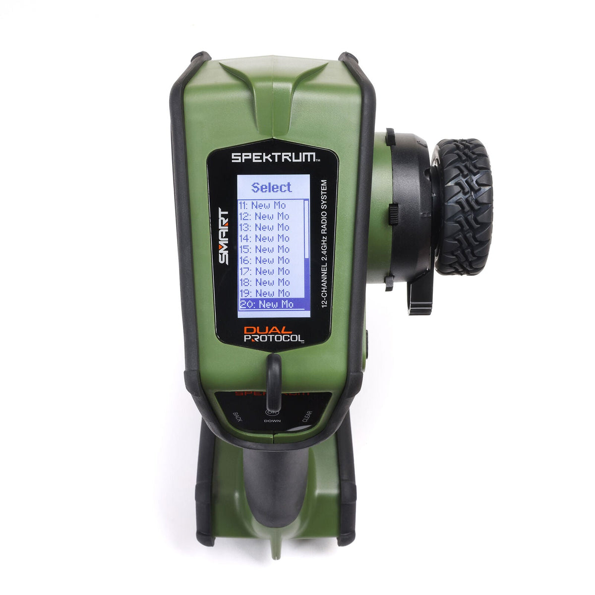 Spektrum SPMR6220G DX Rugged+ 12-Channel DSMR+ Surface Transmitter, Green
