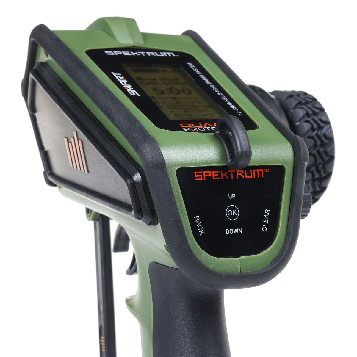 Spektrum SPMR6220G DX Rugged+ 12-Channel DSMR+ Surface Transmitter, Green