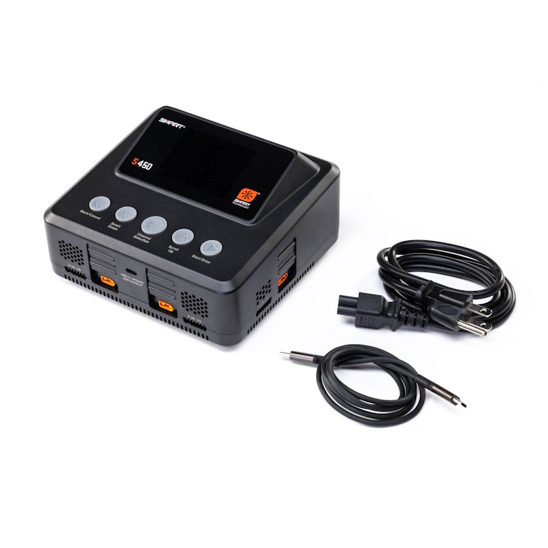 Spektrum SPMXC3040 S450 G2 AC/DC Smart Charger 4x50W