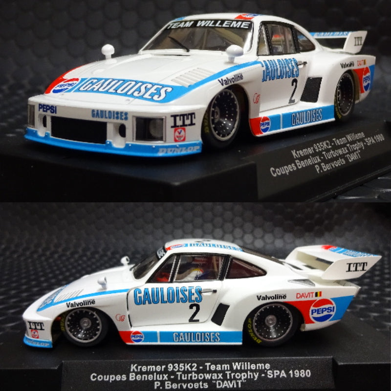 Racer Sideways SW37 Porsche Kremer 935K2 Pepsi 1/32 Slot Car GR5.