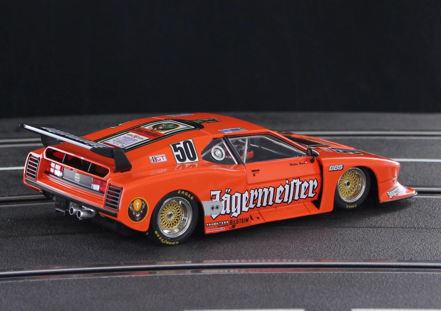 Racer Sideways BMW M1 Turbo Group 5 Jägermeister 1/32 Slot Car SW83