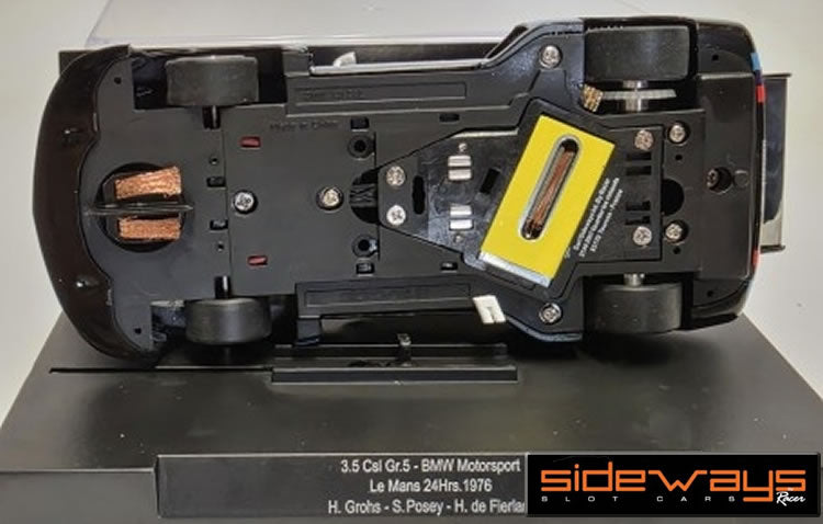 Racer Sideways BMW 3.5 CSL Gr.5 Le Mans 24h 1976 1/32 Slot Car SW86