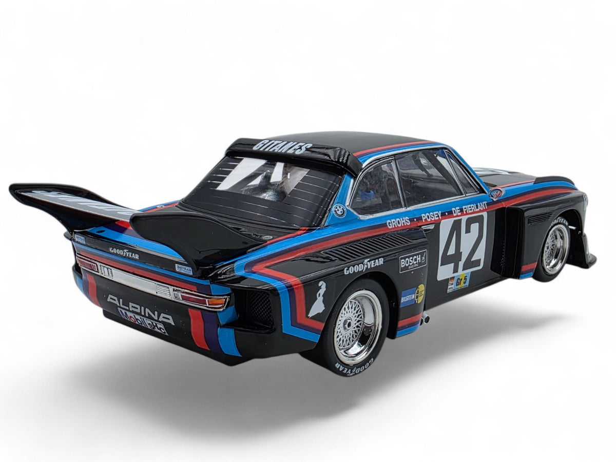 Sideways BMW 3.5 CSL Gr.5 Le Mans 24h 1976 1/32 Slot Car SW87