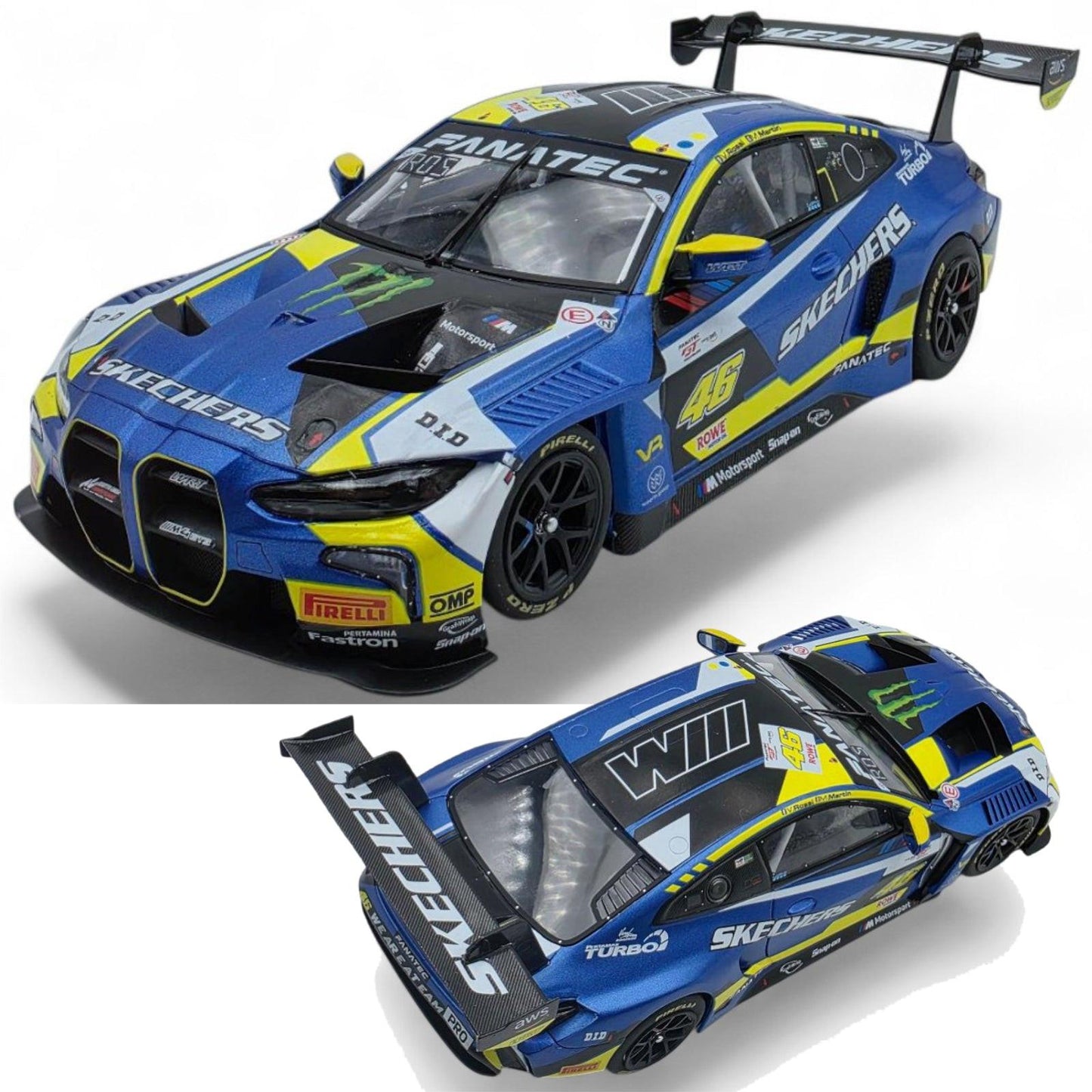 Racer Sideways BMW M4 GT3 ’24 GT World Challenge 1/32 Slot Car
