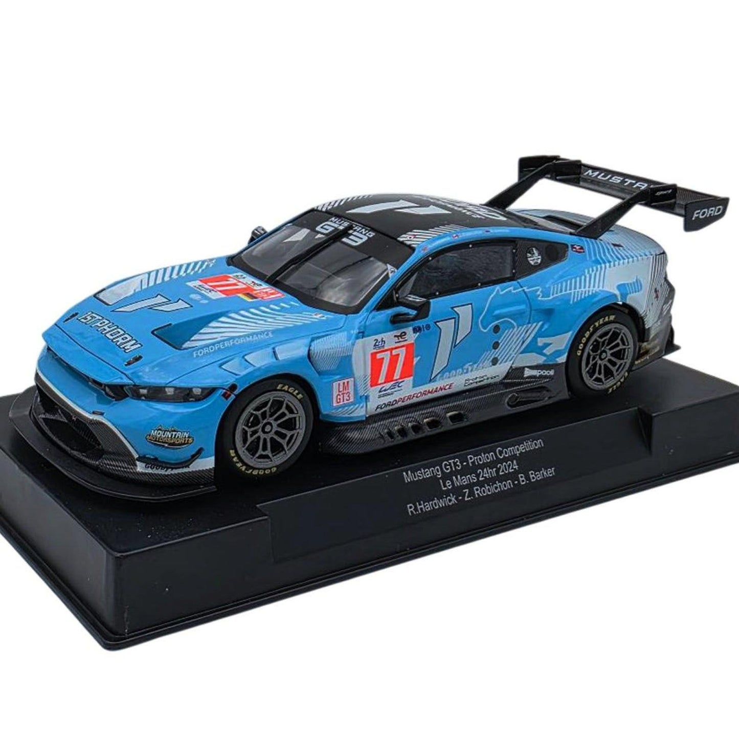 Racer Sideways Ford Mustang GT3 24h Le Mans 2024 1/32 Slot Car SWCAR10B.