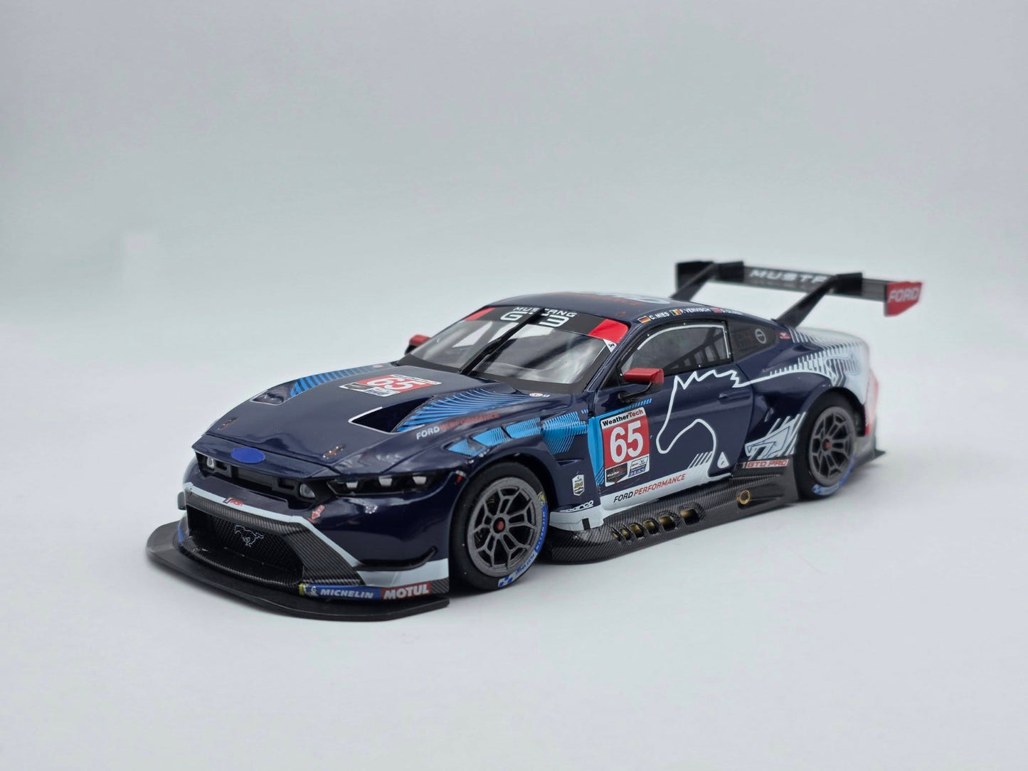 Sideways Ford Mustang GT3 Multimatic Daytona 24H 2025 1/32 Slot Car SWCAR10C