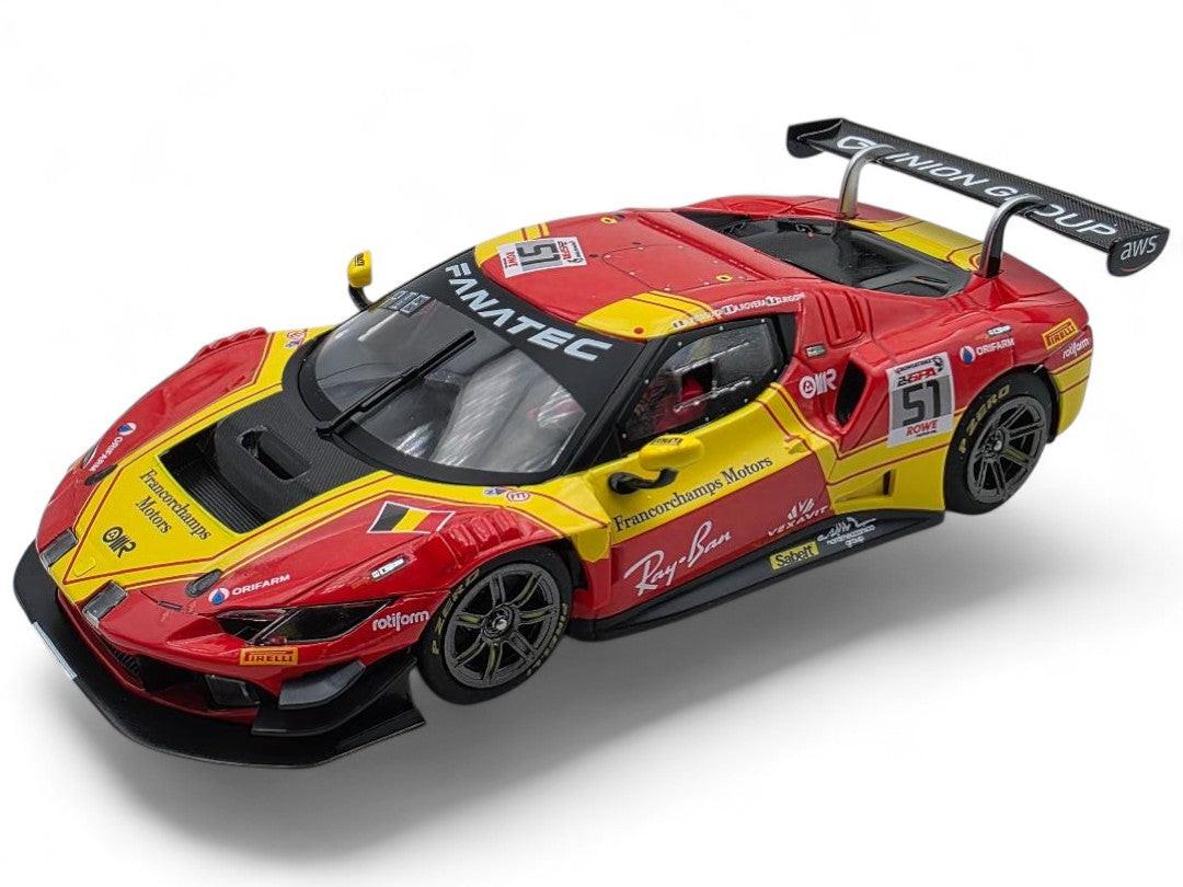 Racer Sideways Ferrari 296 GT3 Spa 24h 2024 1/32 Slot Car SWCAR11C.