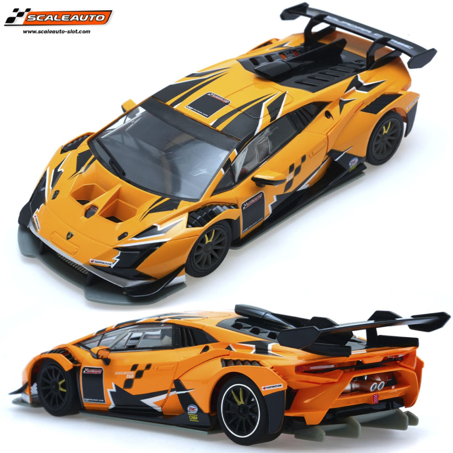 Scaleauto Lamborghini Super Trofeo EVO2 Cup Orange 1/32 Slot Car SC-6427B.